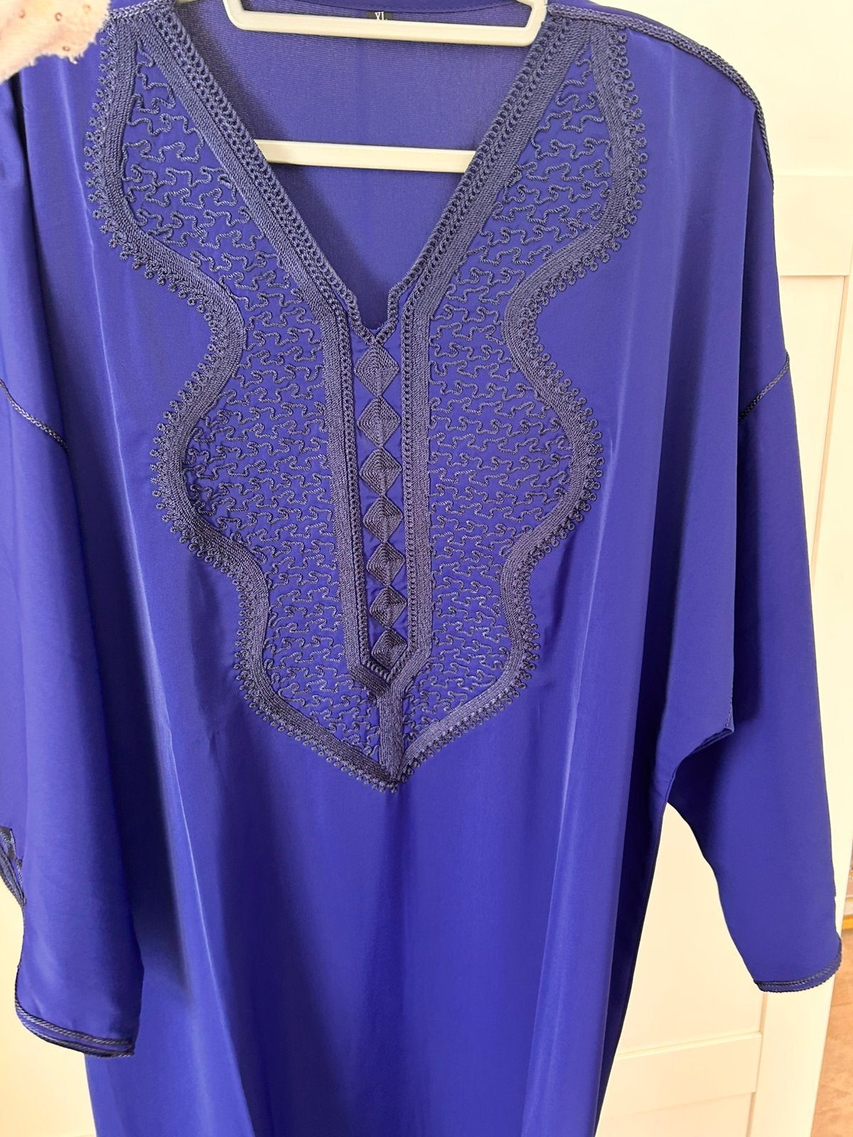 Nieuwe marokkaanse kaftan hangemaakt maat l/xl, Kleding | Dames, Grote Maten, Ophalen of Verzenden, Nieuw, Jurk