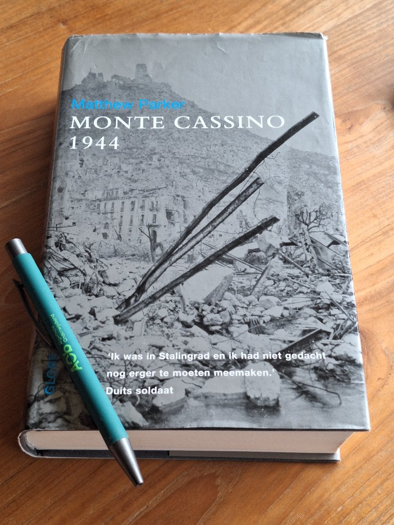 Monte Cassino 1944 - Matthew Parker (Tweede Wereldoorlog), Matthew Parker, Ophalen of Verzenden, Landmacht, Tweede Wereldoorlog