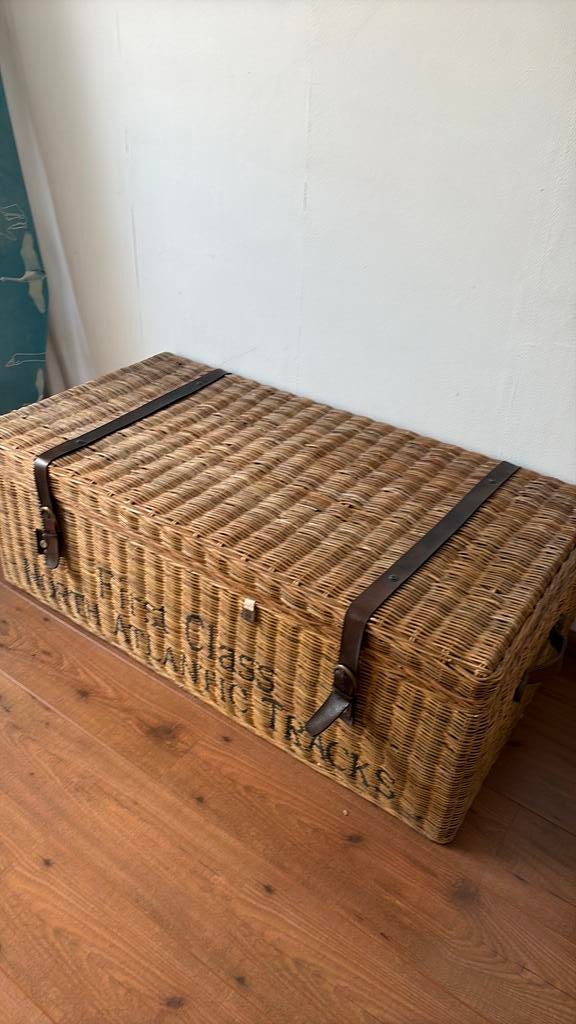 Riviera Maison trunk, Ophalen, Gebruikt, 50 tot 100 cm, Minder dan 50 cm