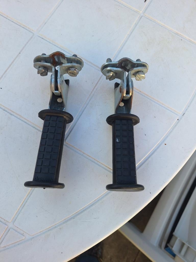 Kindersteuntjes voor de fiets, monteren op de bagagedrager, Ophalen of Verzenden, Zo goed als nieuw