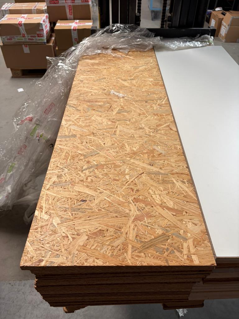OSB planken, 1223x385 18 mm dik 18stuks, Doe-het-zelf en Verbouw, Platen en Panelen, Ophalen, Zo goed als nieuw