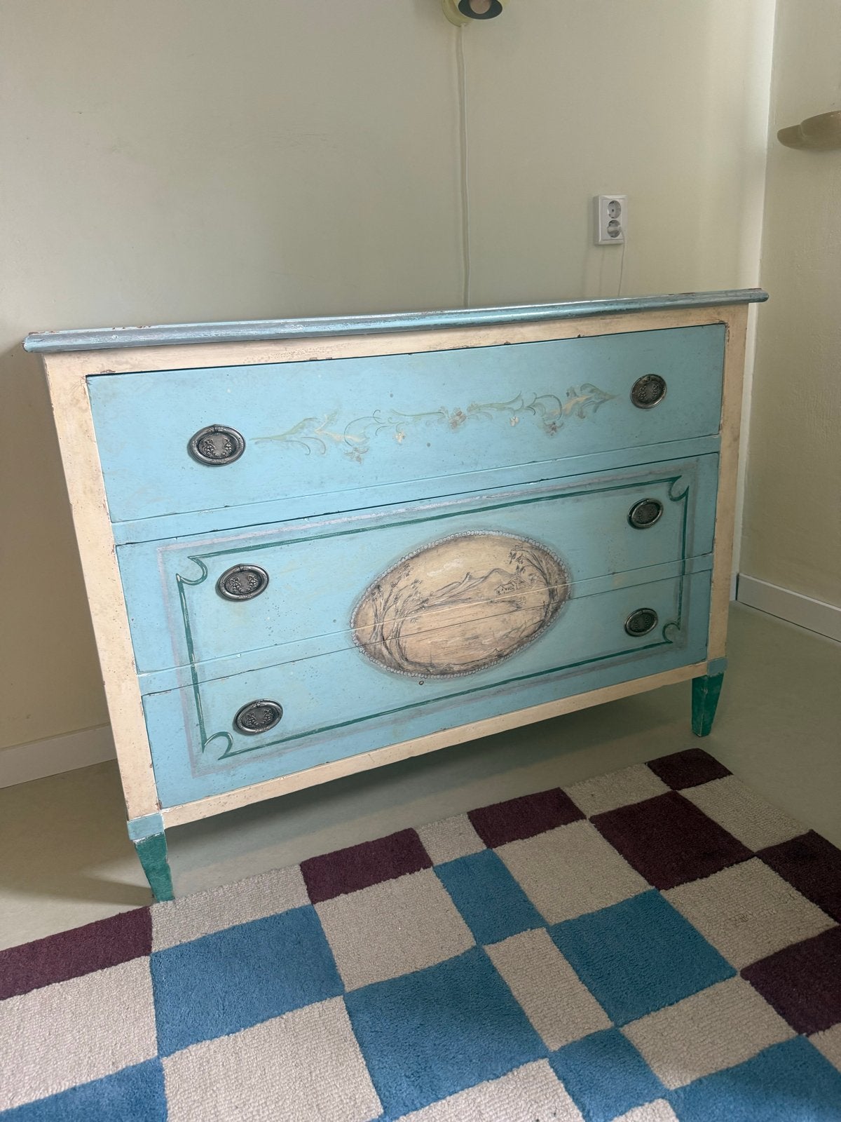 Zware Commode/Ladekast - 120x55x88 cm, Huis en Inrichting, Kasten | Ladekasten, Ophalen, Gebruikt, 100 tot 150 cm, Minder dan 100 cm