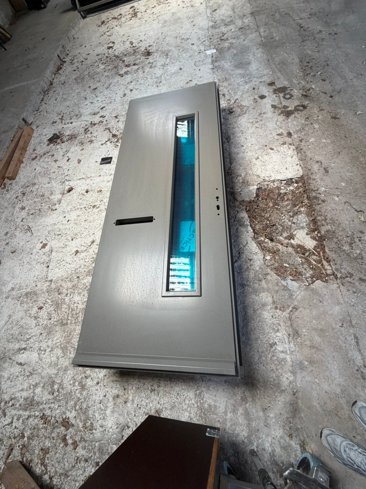Standaard voordeur (Nieuwbouw), Ophalen, 200 tot 215 cm, Glas, Buitendeur