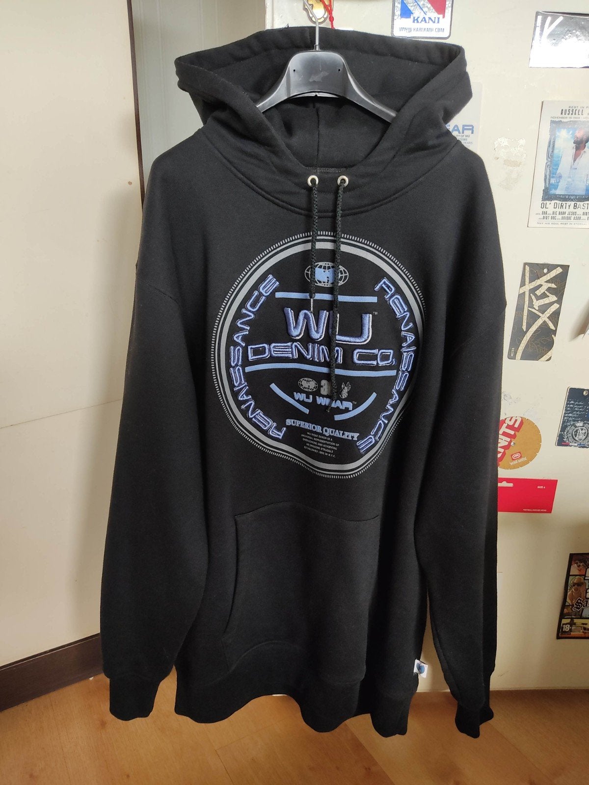Wu-Tang Clan Hoodie, Ophalen of Verzenden, Gedragen, Maat 52/54 (L), Zwart