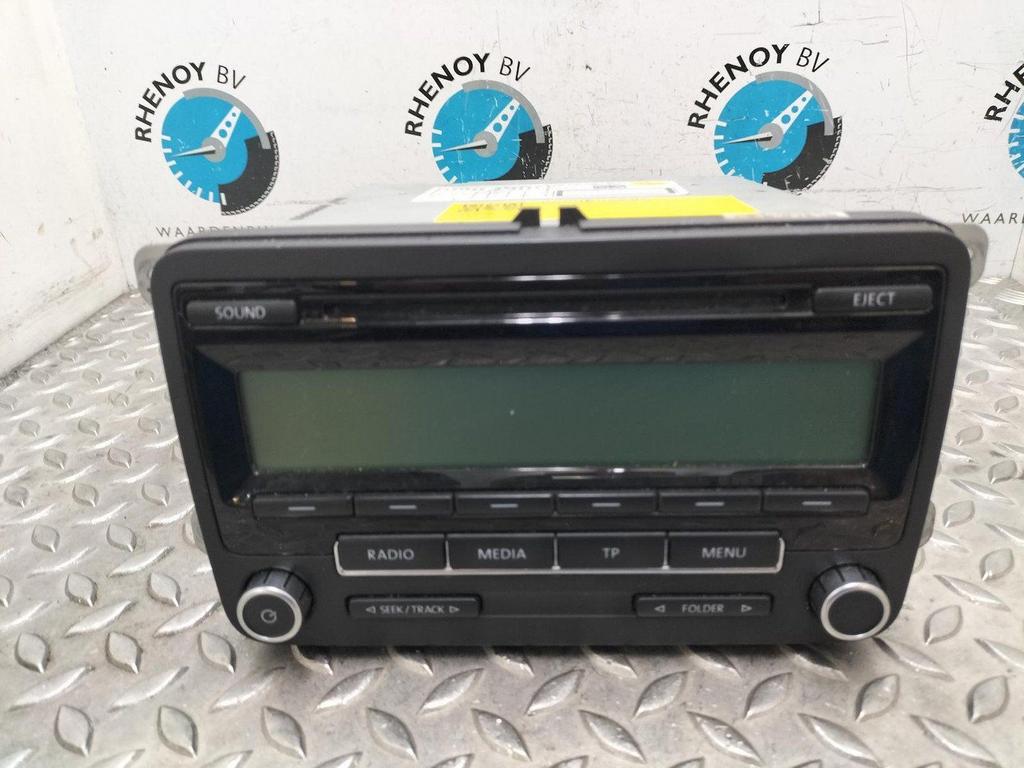 VOLKSWAGEN GOLF 1K 1.4 TSI Comfortline  RADIO 2008, Auto-onderdelen, Ophalen of Verzenden, Gebruikt, Stiba lid