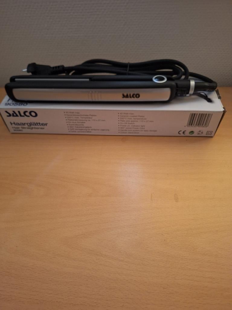 Salco Haarstijltang - Nieuw in doos, Ophalen of Verzenden