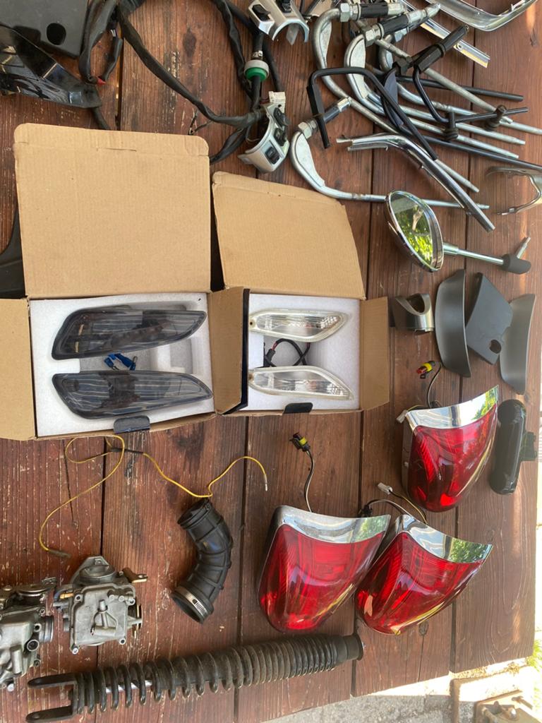 Garage opruiming, Motoren, Ophalen of Verzenden