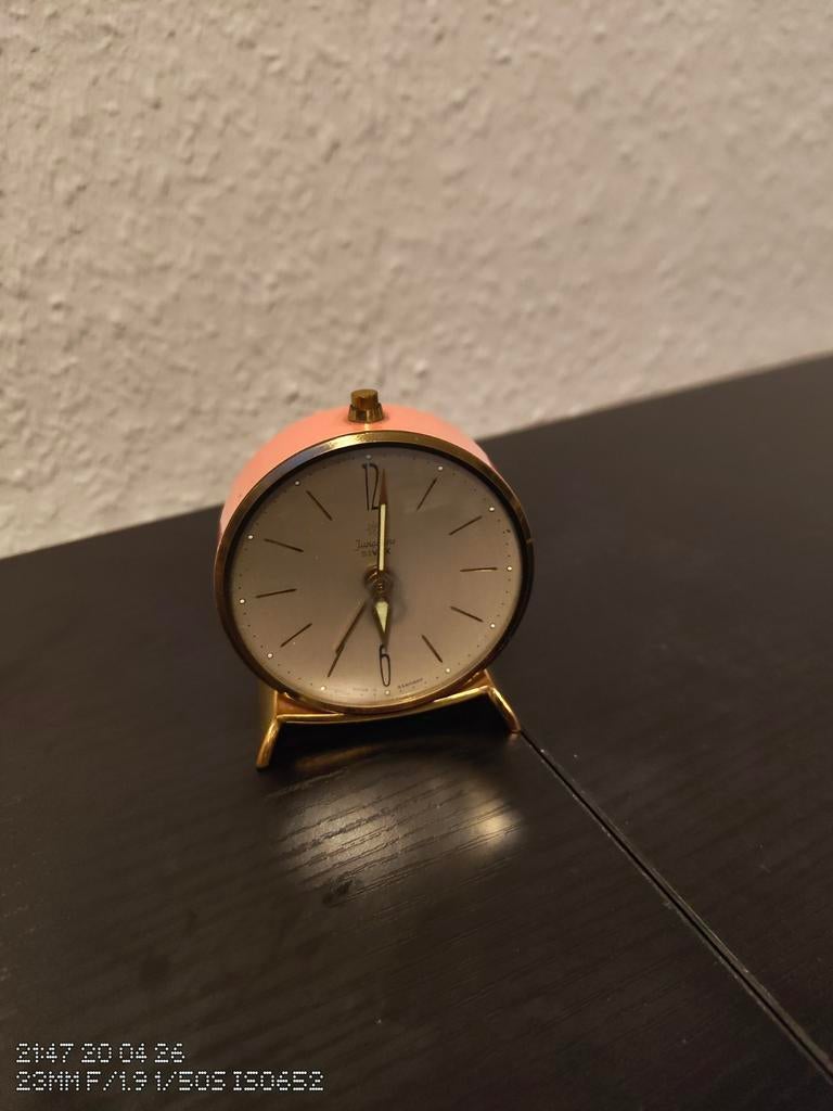 Vintage Junghans Bivox wekker, Ophalen of Verzenden