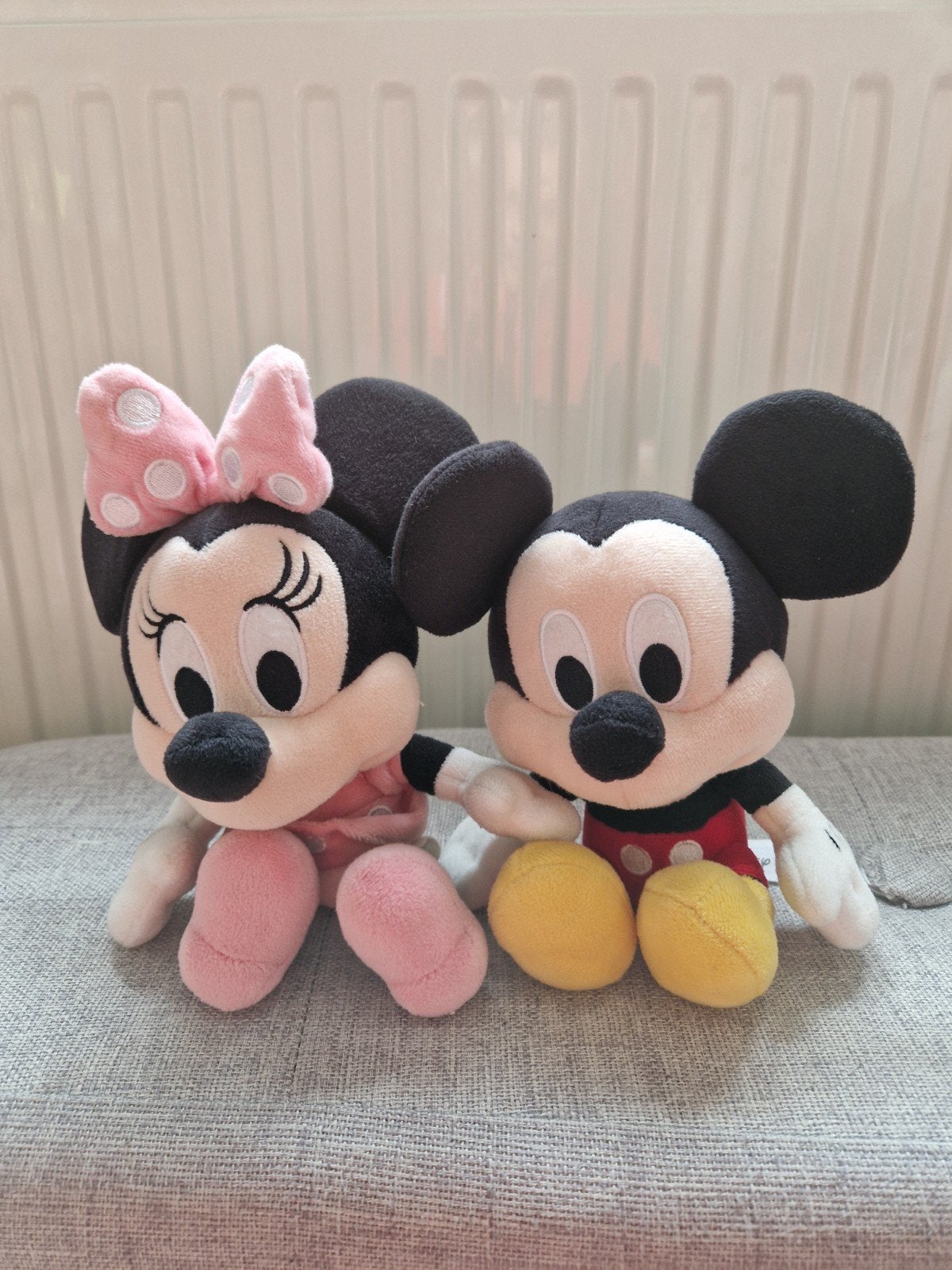 Mickey en Minnie Mouse knuffels - Disney, Disney, Disney, Ophalen of Verzenden, Zo goed als nieuw