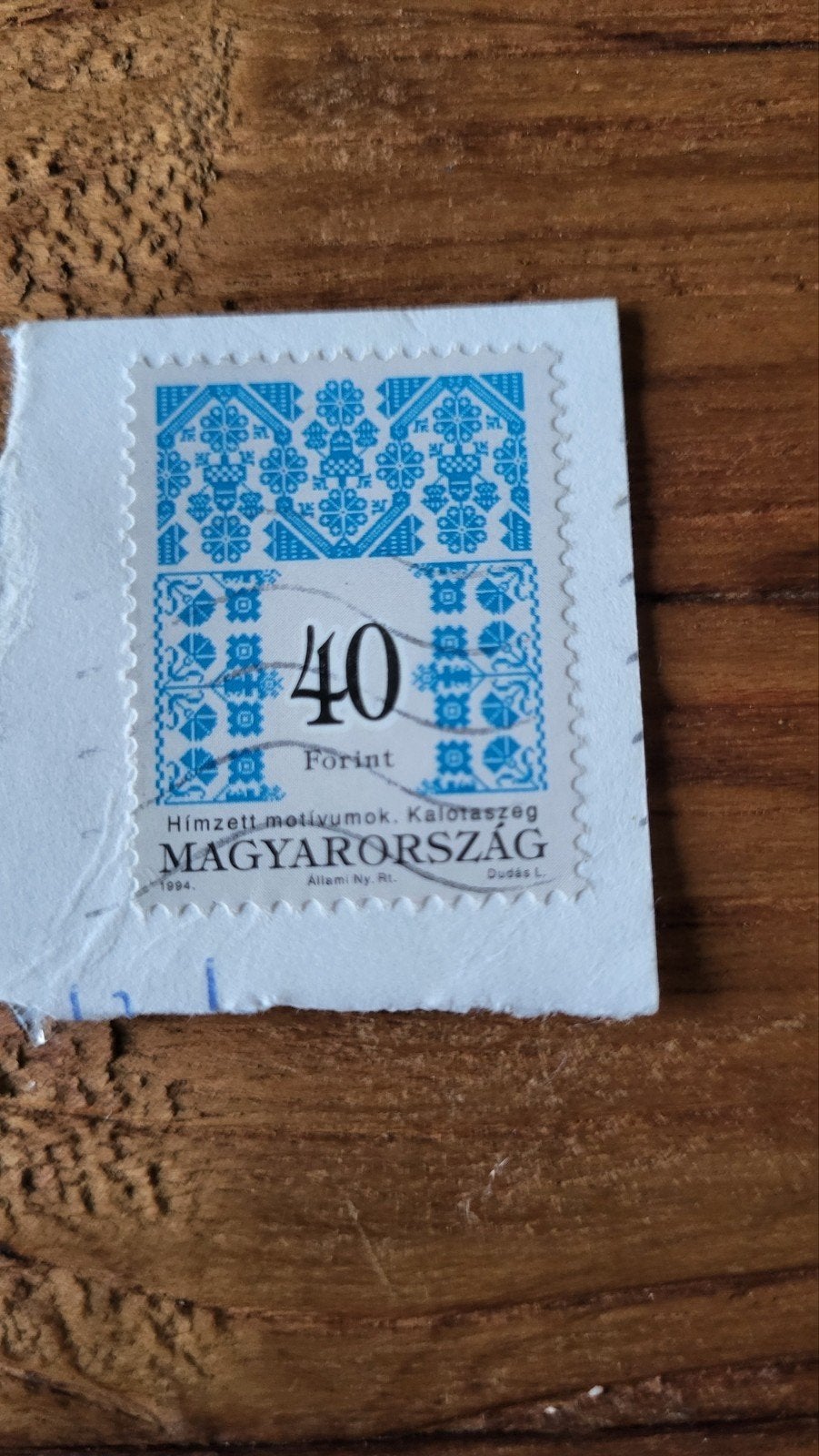 Hongaarse postzegel 40 Forint 1994, Frankeerzegel, Ophalen of Verzenden, Zonder stempel, Postfris