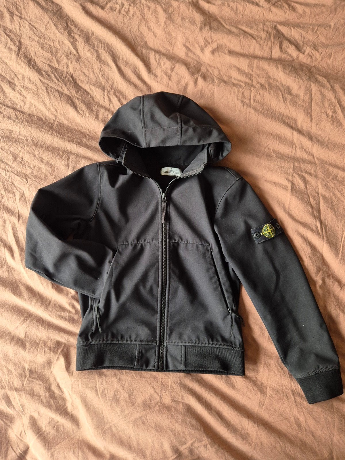 Stone Island soft shell jas maat 142, Ophalen of Verzenden, Jongen, Jas