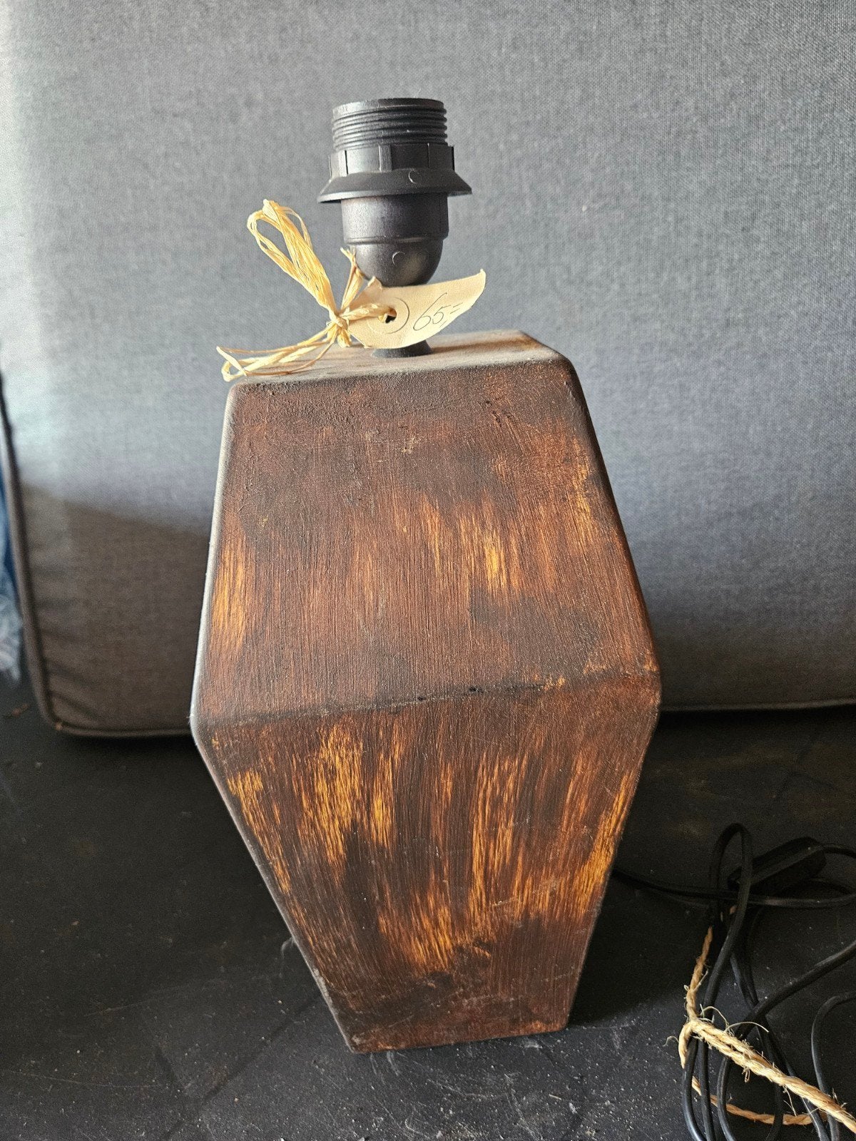 Stenen tafellamp nieuw, Huis en Inrichting, Lampen | Tafellampen, Ophalen of Verzenden
