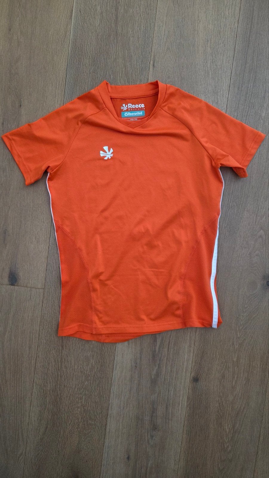 reece shirt maat 152 oranje hockeyshirt, Ophalen of Verzenden, Zo goed als nieuw, Kleding