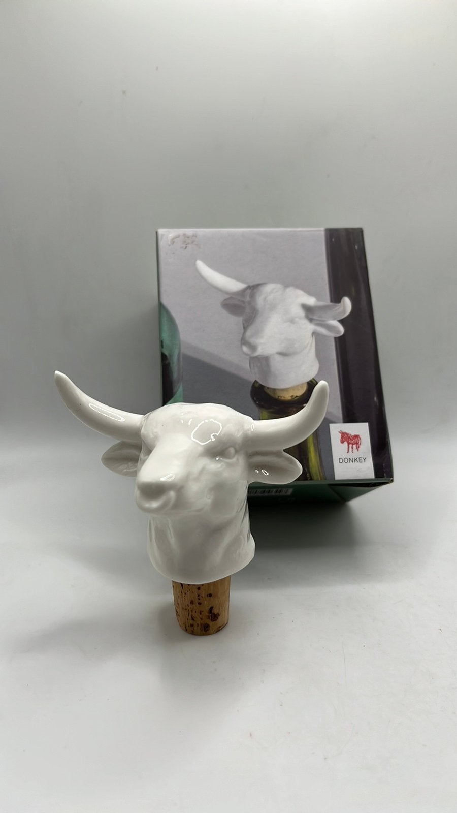 Donkey Products, Bull Power wijnstopper van porselein., Verzamelen, Harry Potter, Ophalen of Verzenden, Zo goed als nieuw