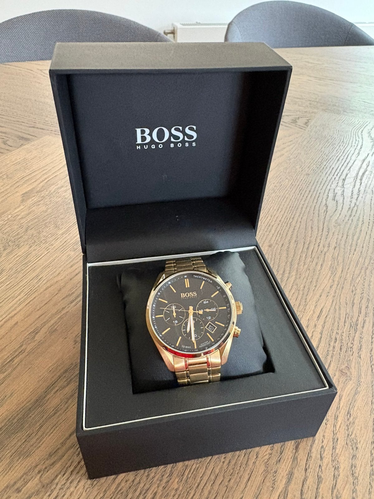 Boss horloge, Ophalen, Zo goed als nieuw, Staal, Overige merken