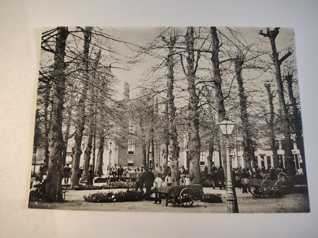 Utrecht OUD-UTRECHT M75 J. L. A. Martens: Bloemenmarkt op, Ophalen of Verzenden, Voor 1920, Utrecht