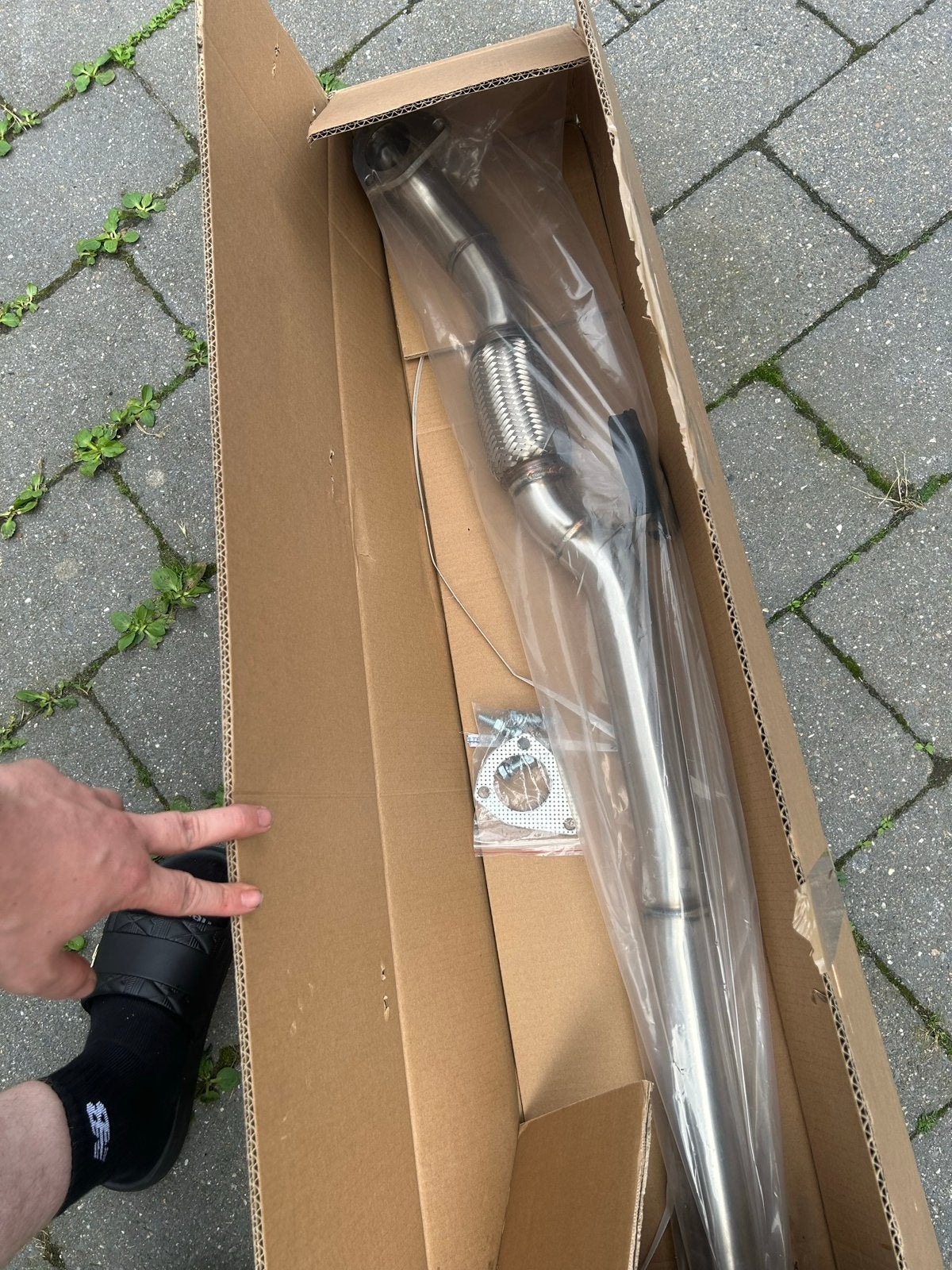 Downpipe met grote boring en de-cat voor VAG-modellen, Ophalen, Nieuw, Audi