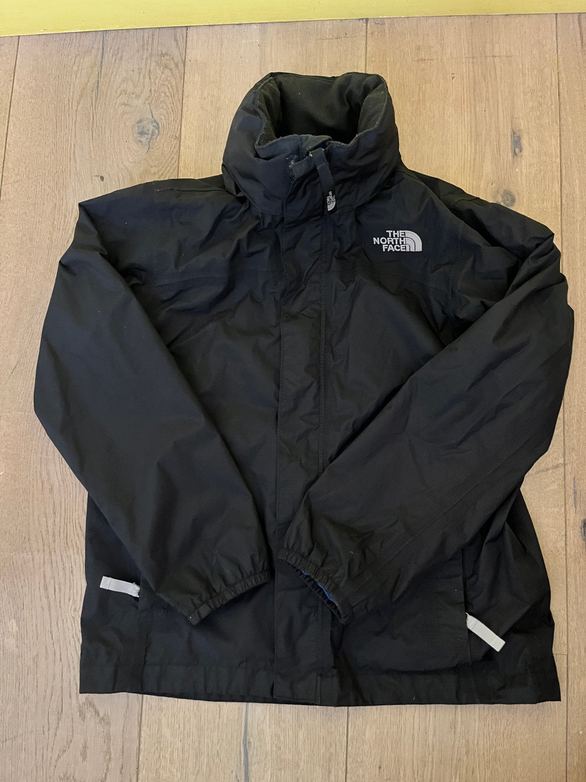 The North Face Hyvent regenjas maat 7-8 jaar, Ophalen of Verzenden, Gebruikt, Jongen of Meisje, Jas