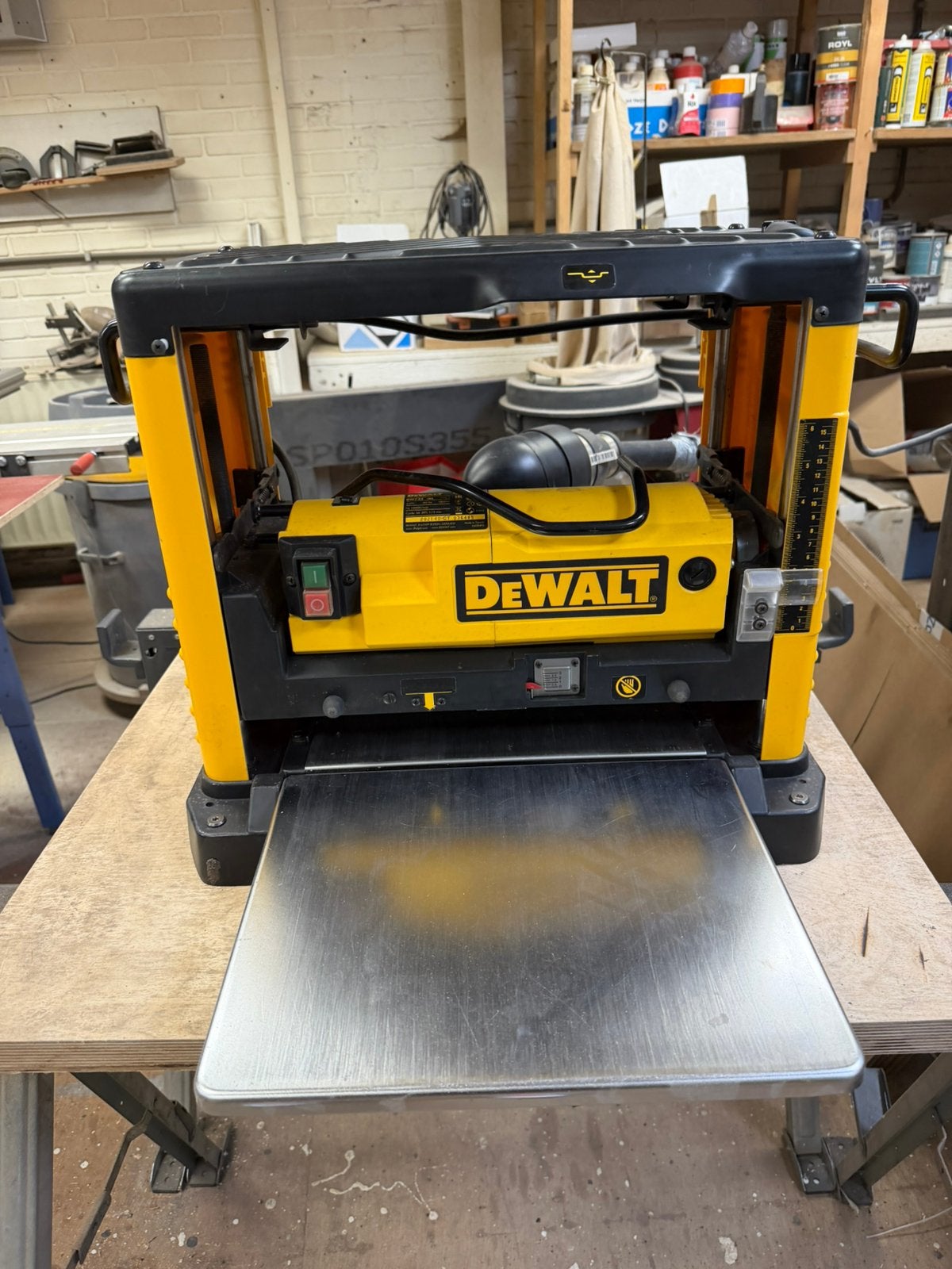 Dewalt DW733 vandiktebank, Doe-het-zelf en Verbouw, Ophalen, Zo goed als nieuw, Elektrisch