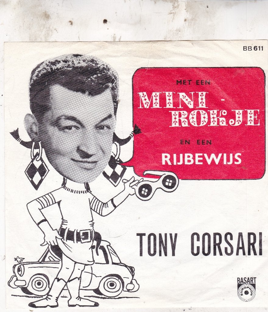 Tony Corsari ( 1967 ), Ophalen of Verzenden, Zo goed als nieuw, 7 inch, Levenslied of Smartlap