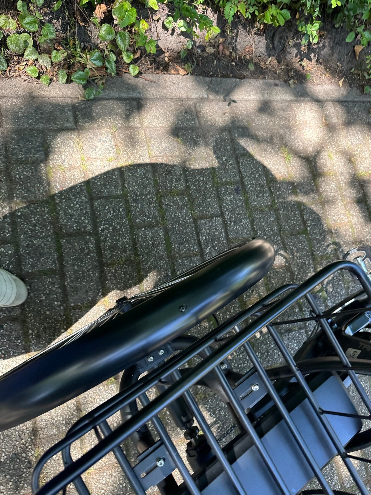 Qivelo driewieler elektrische fiets met manden, Ophalen of Verzenden, Zo goed als nieuw, Schijfrem