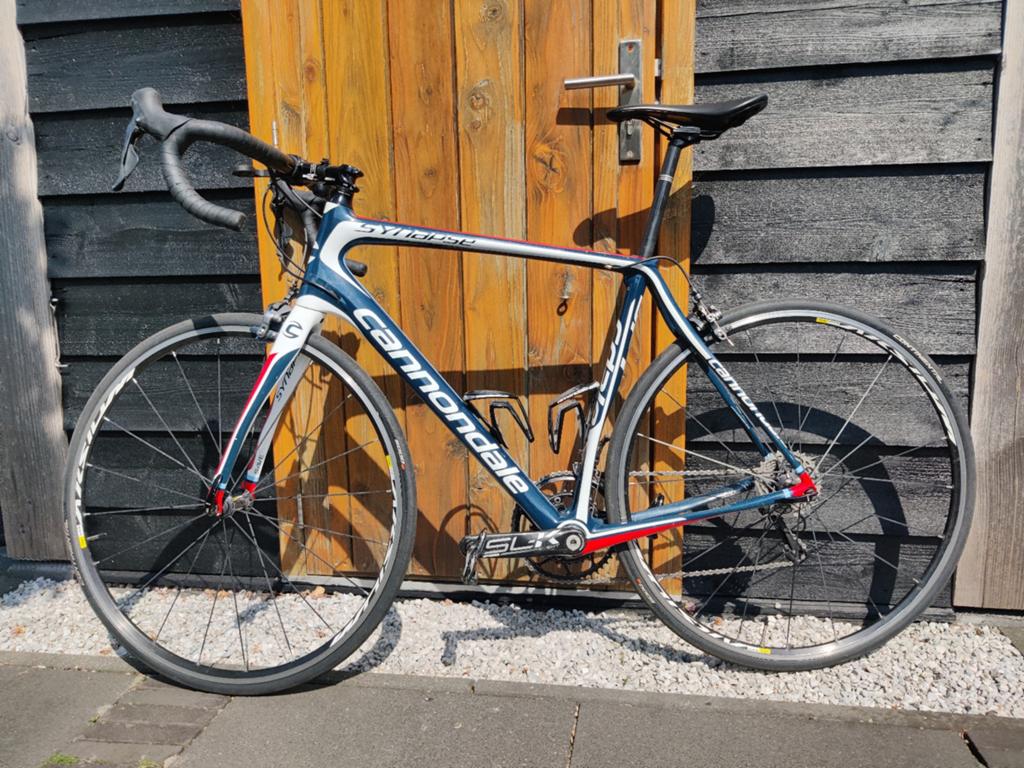 Cannondale synapse, maat 54, Fietsen en Brommers, Fietsen | Racefietsen, Gebruikt, Carbon, Velgrem, Meer dan 20 versnellingen