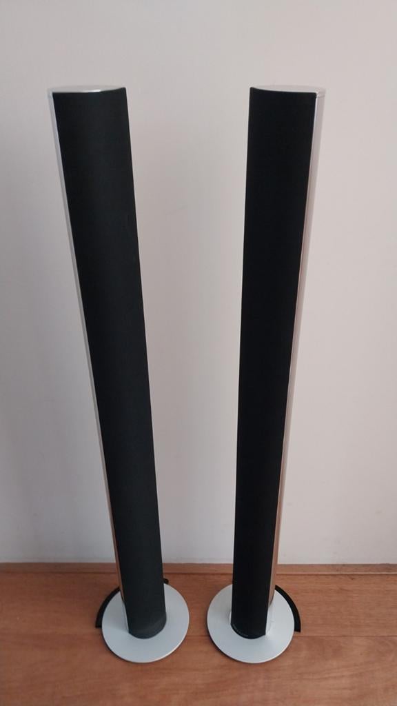 BeoLab 6000 set alu/zwart met bekabeling., Ophalen, Front, Rear of Stereo speakers, Overige merken