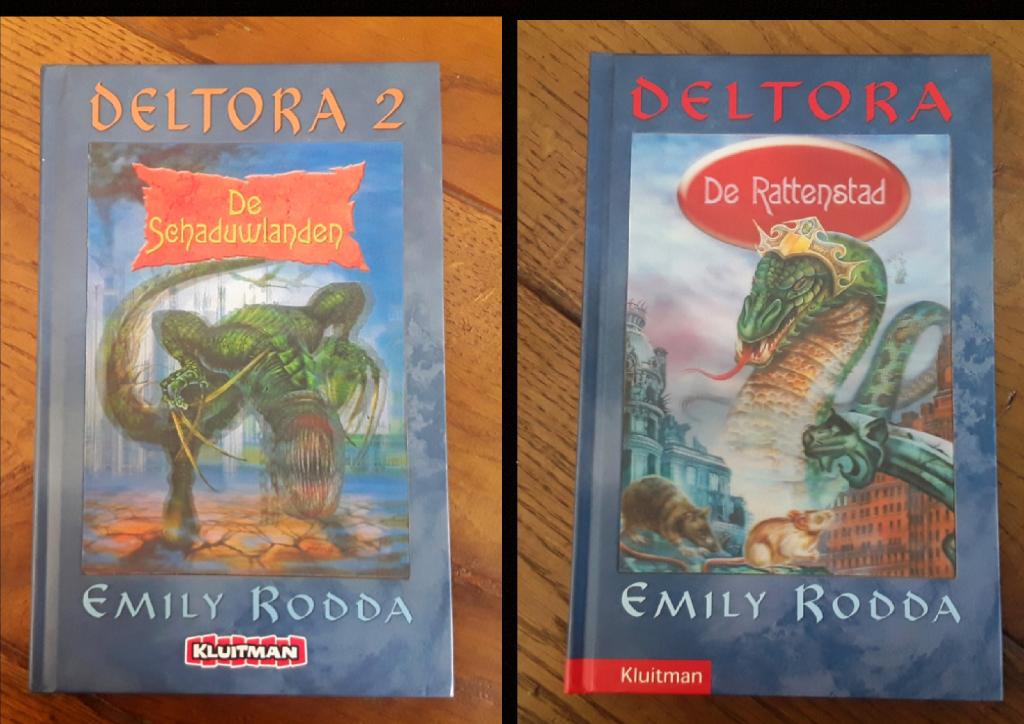 Emily Rodda - Deltora - De rattenstad + De schaduwlanden - n, Boeken, Ophalen of Verzenden, Nieuw