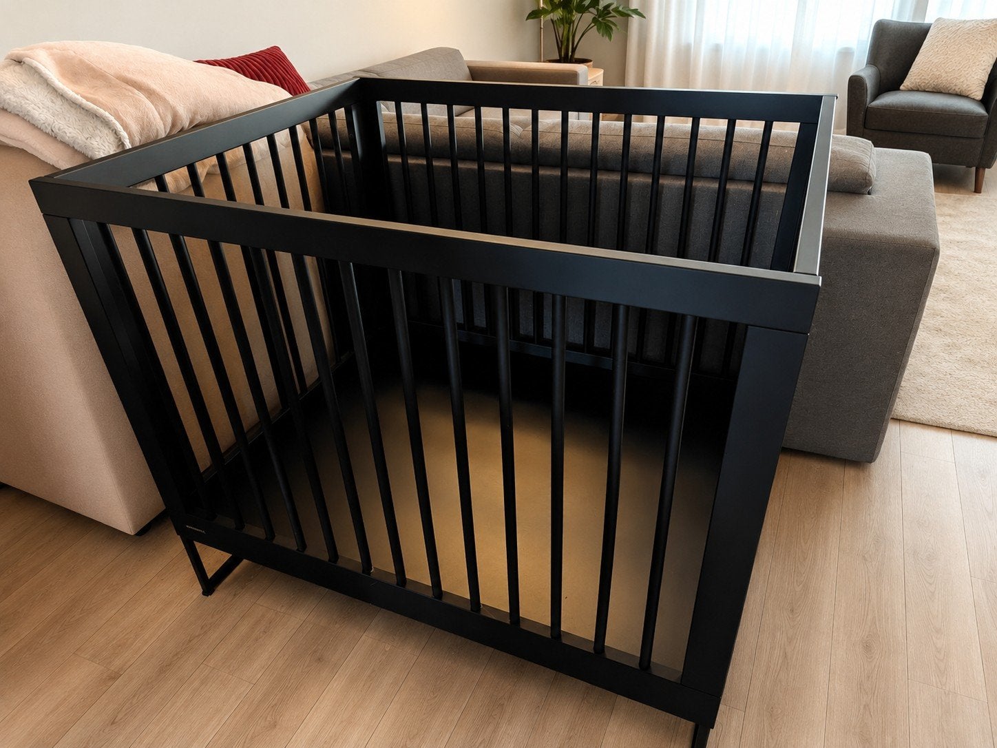 Kidsmill Modular box mat zwart - goede staat, Ophalen, Zo goed als nieuw, Vierkant, In hoogte verstelbaar