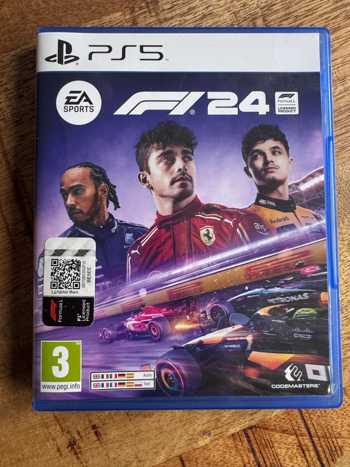 F1 24 PS5, Spelcomputers en Games, Games | Sony PlayStation 5, Zo goed als nieuw, Racen en Vliegen, 1 speler, Vanaf 3 jaar, Online