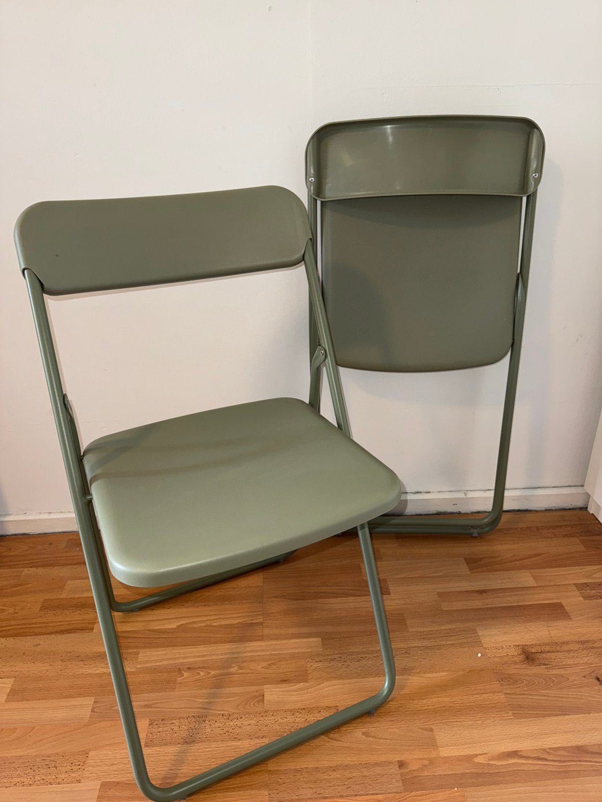 IKEA klapstoel groen (2 stuks), Ophalen, Zo goed als nieuw, Overige kleuren, Twee