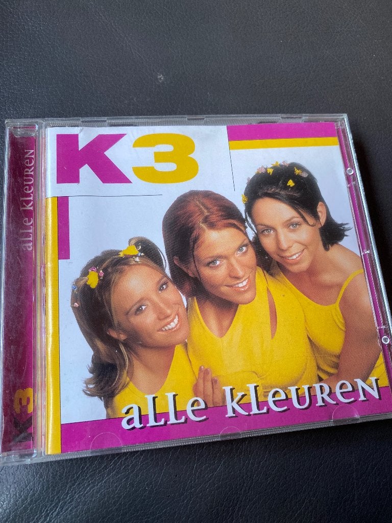 K3 - Alle Kleuren CD (2000), Inclusief boekje, Ophalen of Verzenden, Zo goed als nieuw, 3 tot 5 jaar