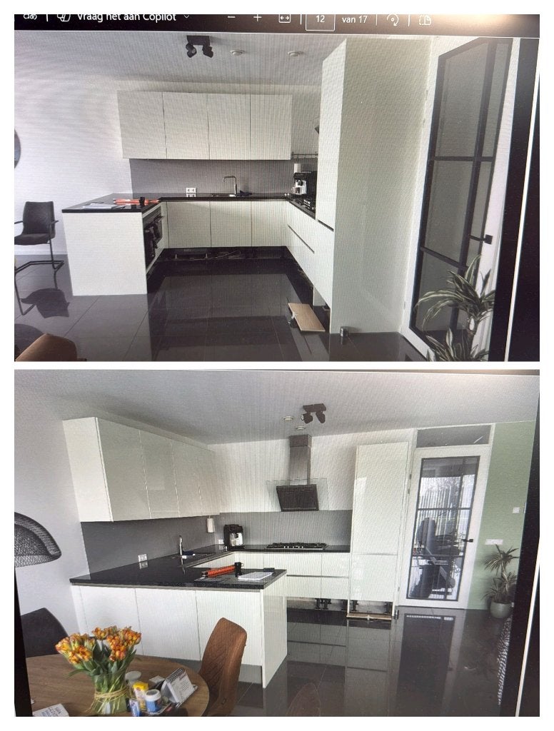 Complete keuken van 2021 al gedemonteerd, Huis en Inrichting, Keuken | Complete keukens, Ophalen of Verzenden, Gebruikt, Wit
