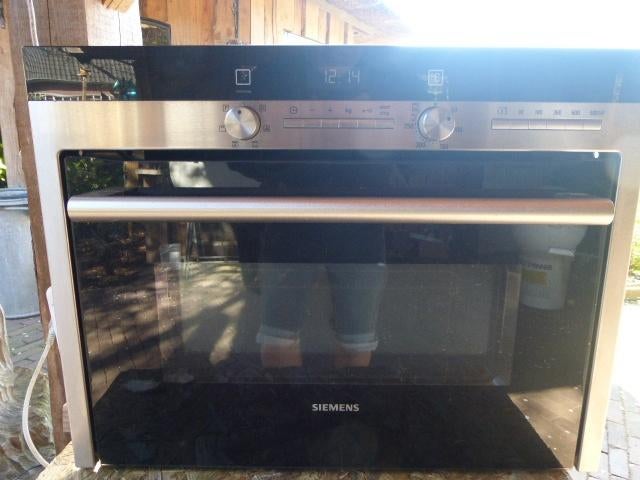 siemens inbouw combimagnetron type HB84K552 oven magnetron, Ophalen, Combimagnetron, Gebruikt, Hete lucht