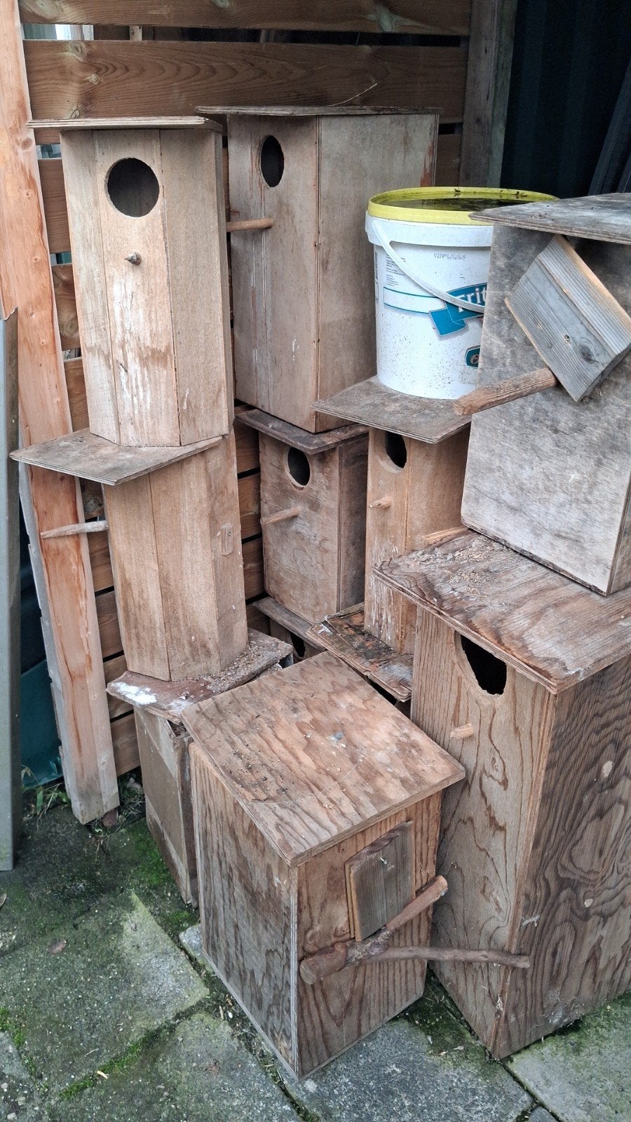 broed blokken, Dieren en Toebehoren, Ophalen, Gebruikt, Hout, Broedkooi of Kweekkooi