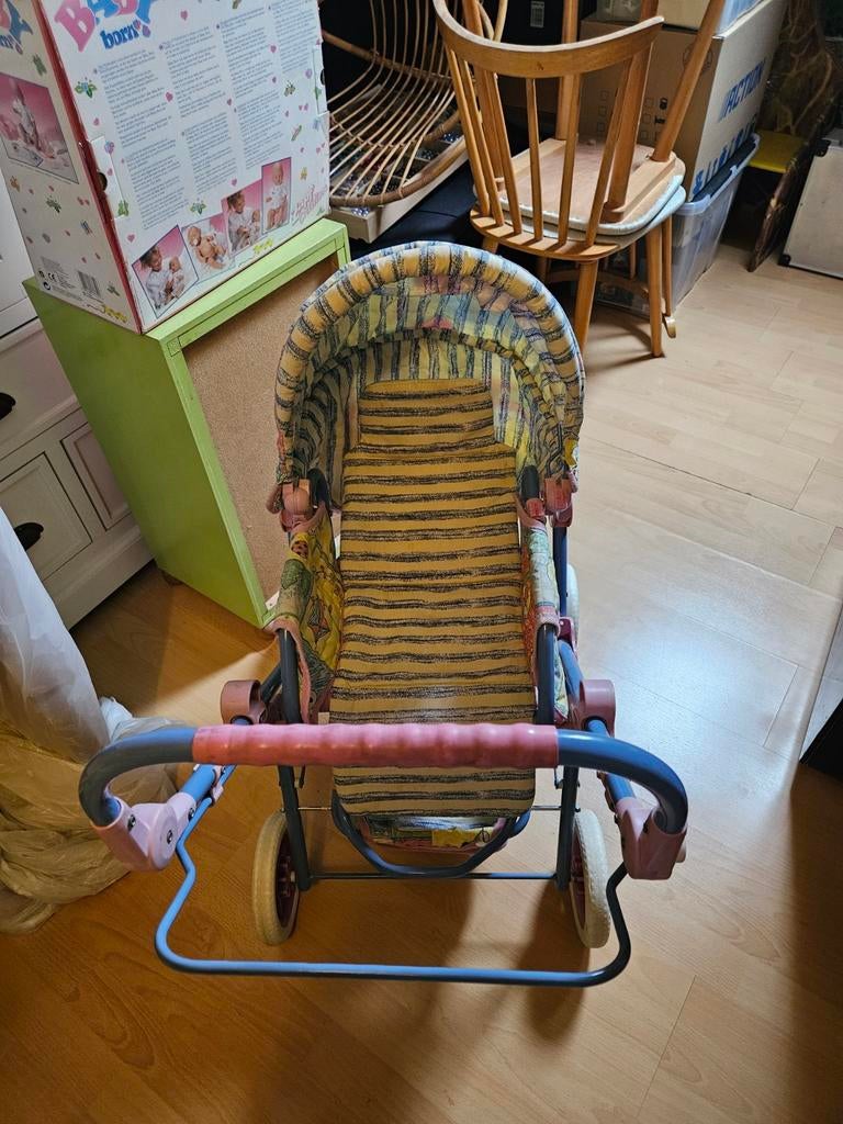 Baby born kinderwagen, Kinderen en Baby's, Speelgoed | Poppen, Ophalen, Gebruikt, Babypop