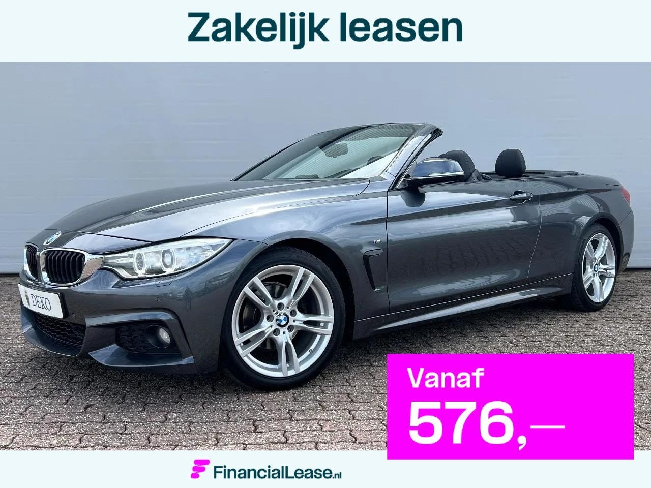BMW 420I Cabrio | M Sport | Nekverwarming | Trekhaak | Leder, 1998 cc, Achterwielaandrijving, Gebruikt, Cabriolet