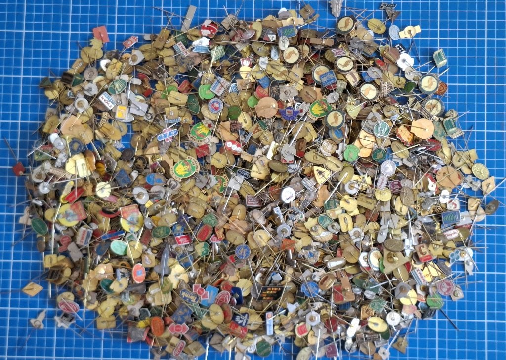 Grote Partij Speldjes, Verzamelen, Ophalen of Verzenden, Gebruikt, Overige onderwerpen, Speldje of Pin