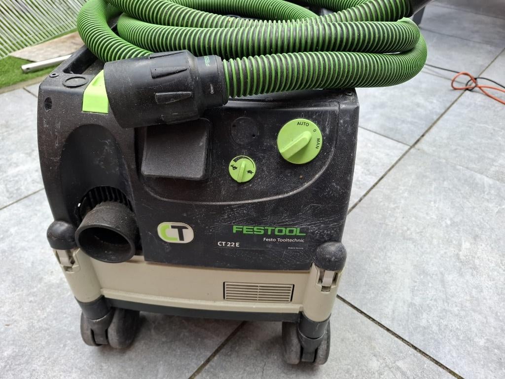Festool stofzuiger, Ophalen, Gebruikt