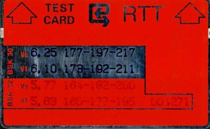 5 BELGIË TEST KAART TE 6, Ophalen of Verzenden