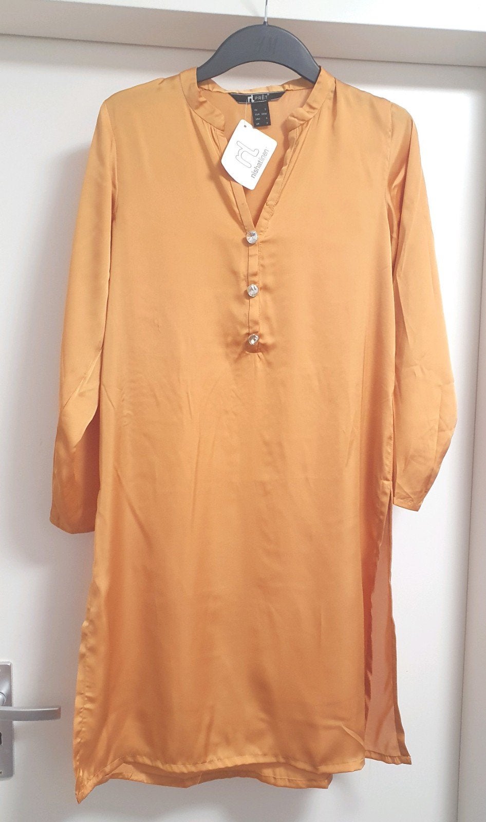 Nieuwe Nishat Linen tuniek zijde of satijn - Maat S (36/38), Nishat Linen, Ophalen of Verzenden, Nieuw, Maat 36 (S)