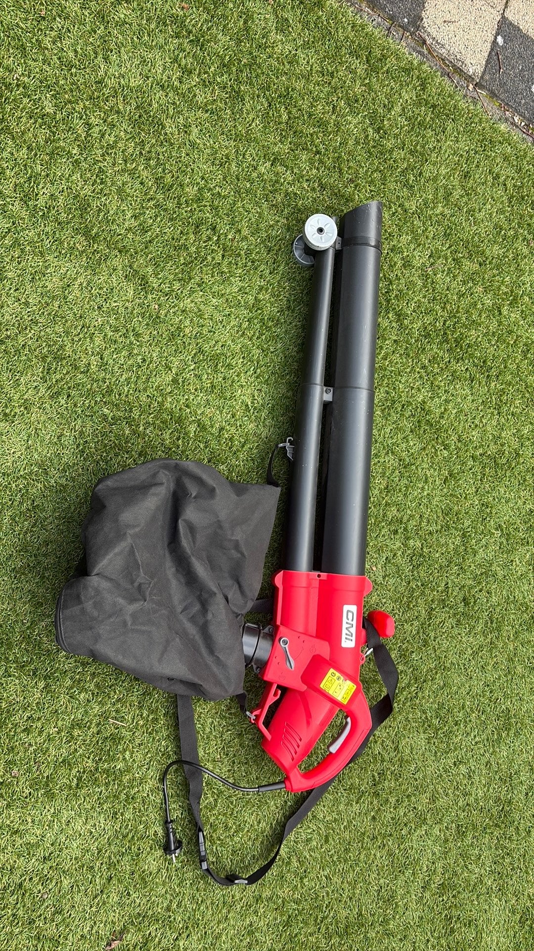 Bladblazer, Tuin en Terras, Ophalen, Zo goed als nieuw, Elektrisch, Met opvangzak