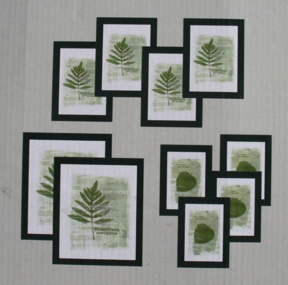 fotolijsten, Ophalen, Fotolijst, Zwart, Hout