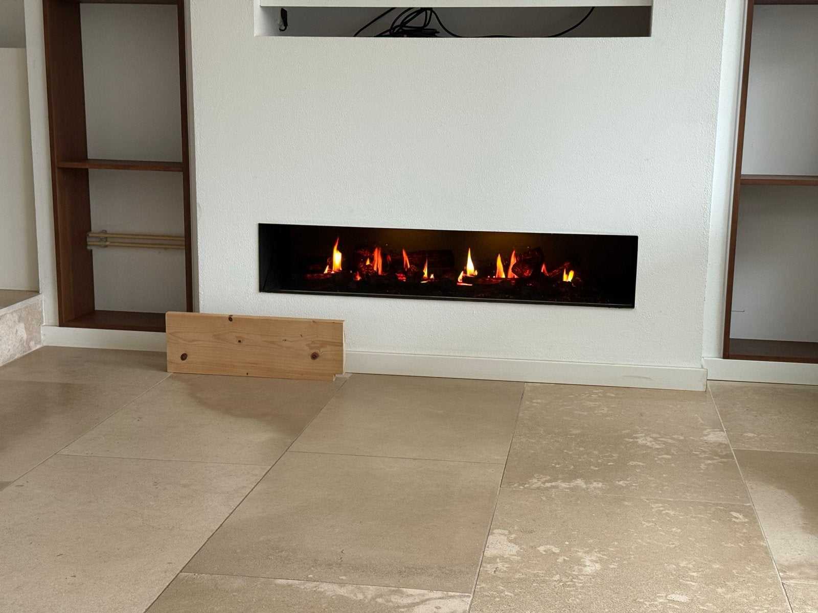 Dimplex Opti-V PGF-20 elektrische inbouwhaard, Huis en Inrichting, Ophalen, Zo goed als nieuw, Inbouwhaard, Elektrische haard