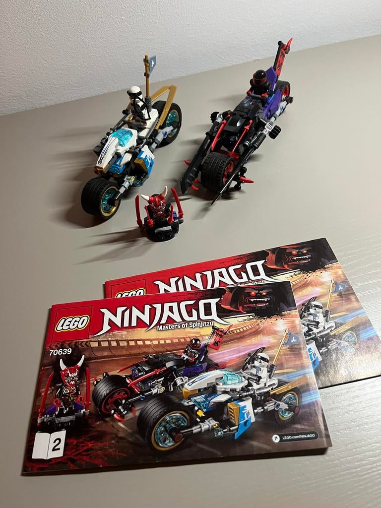 LEGO Ninjago 70639: Street Race of the Snake Jaguar, Gebruikt, Lego, Ophalen of Verzenden, Compleet