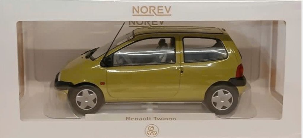 Renault Twingo 1998 Anijs Geel Schaal 1/18 NOREV ref. 185299, Verzenden, Nieuw, Auto, Norev