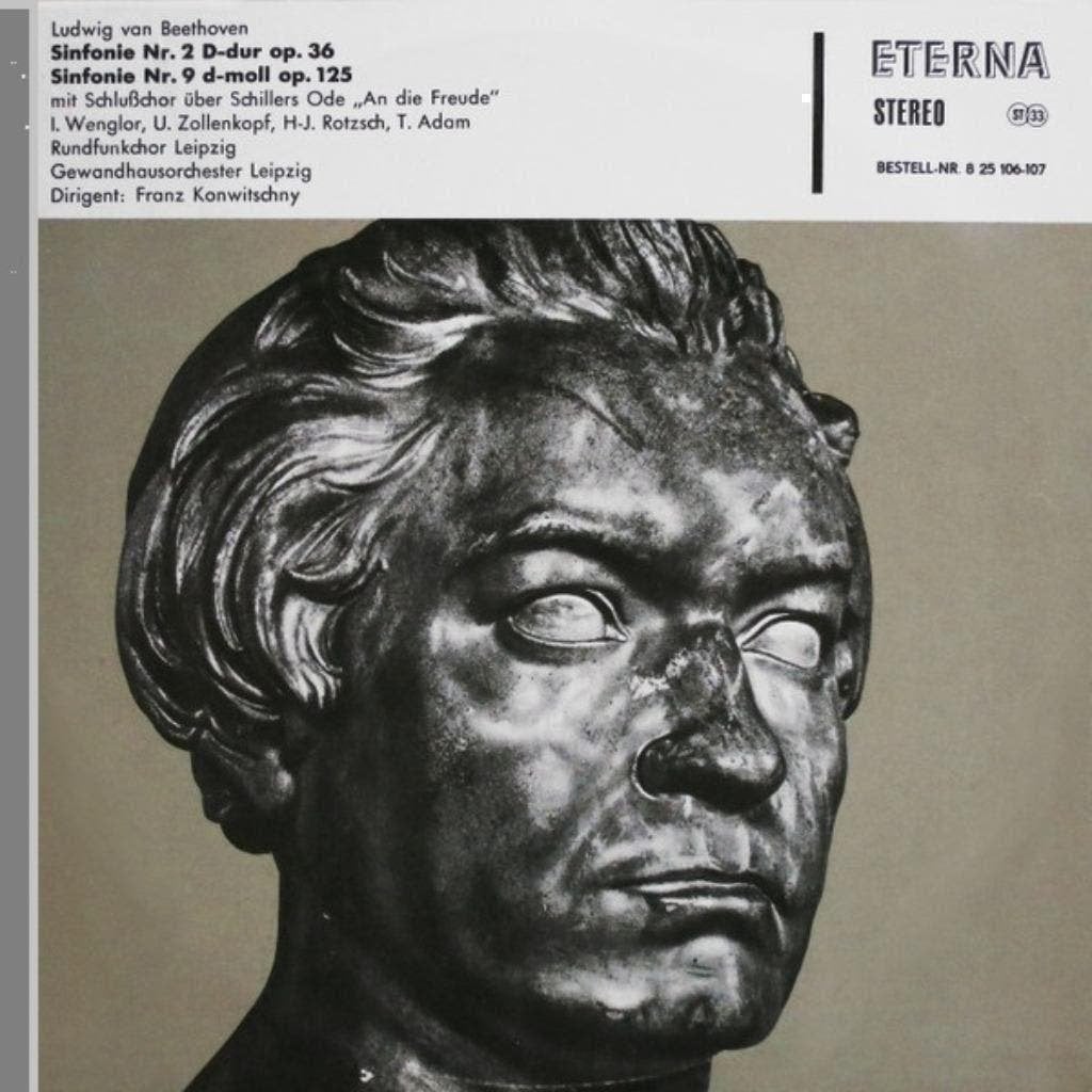 Beethoven - Sinfonie Nr. 2 D-dur Op. 36 / Sinfonie Nr. 9 2LP, Kamermuziek, Ophalen of Verzenden, Zo goed als nieuw, 12 inch