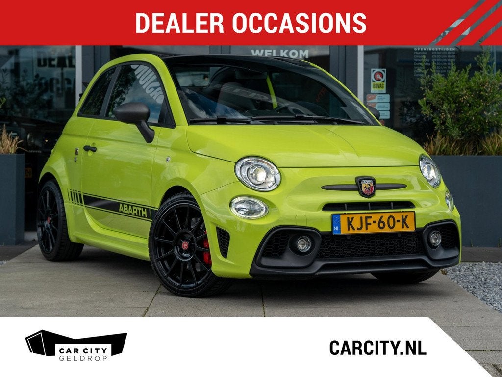 Abarth 595C Competizione 180PK / Carbon / Xenon / Koni / Bre, Auto's, Abarth, 15 km/l, Gebruikt, Zwart, 4 cilinders