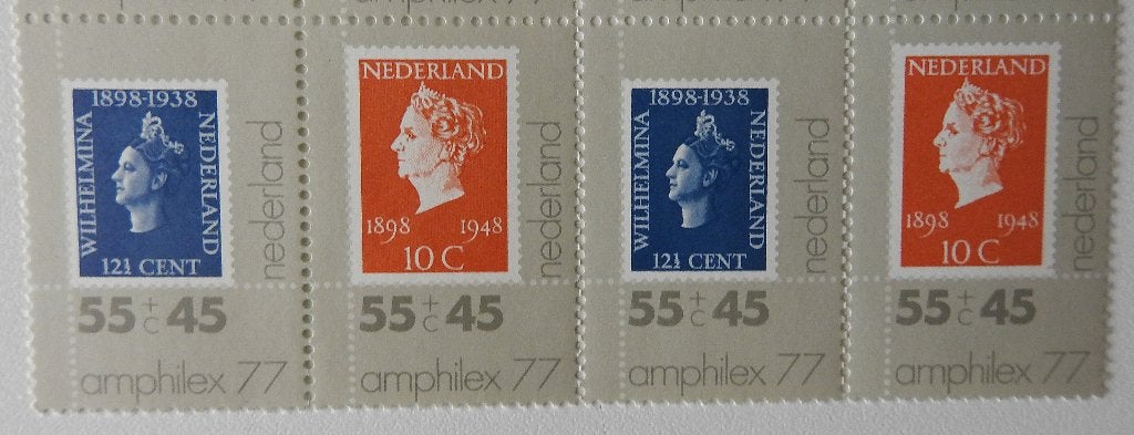 Postzegels Zilveren jubileum Wilhelmina, Verzenden, Na 1940, Postfris