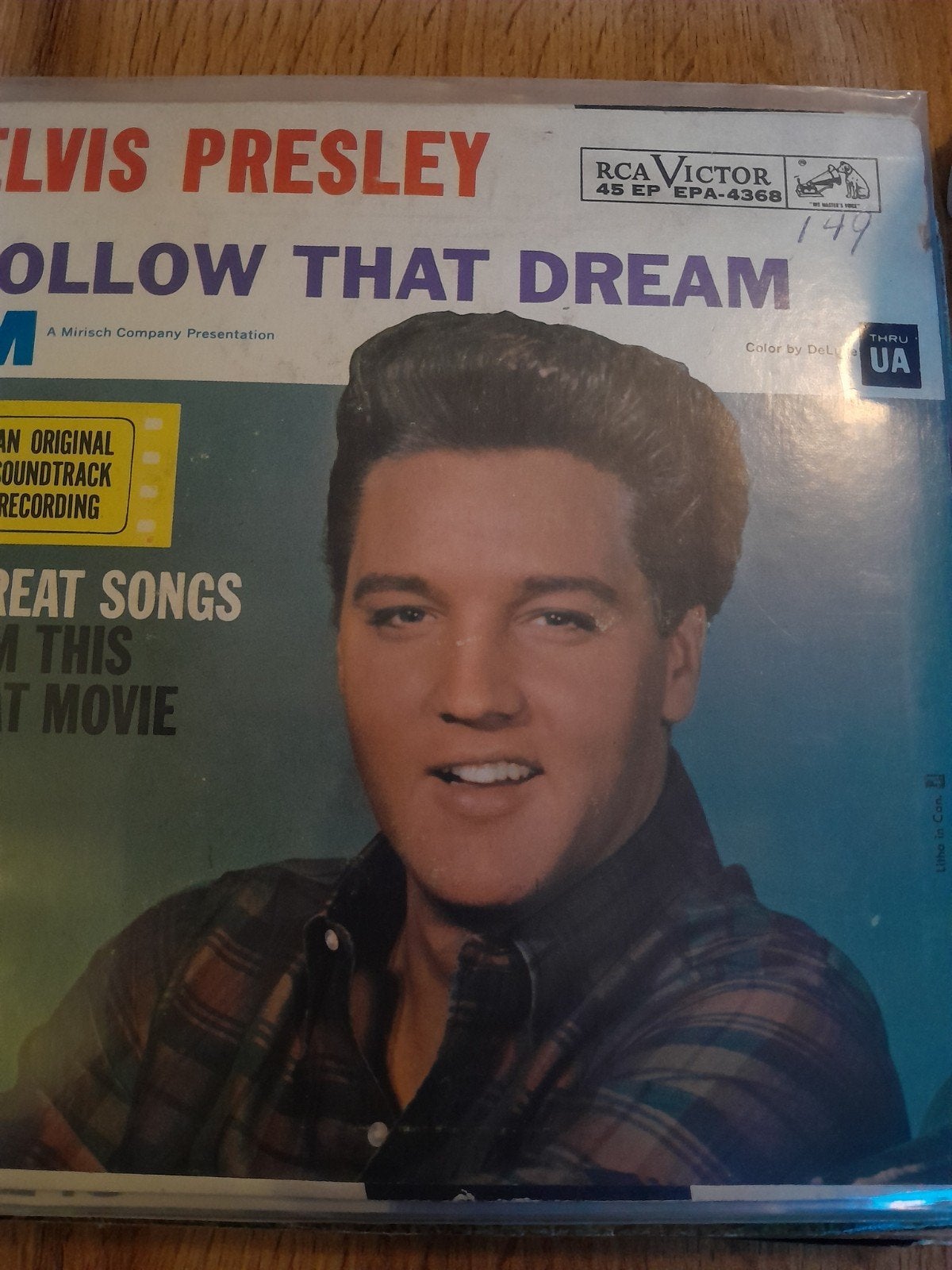 elvis presley 7inch follow that dream, Ophalen of Verzenden, Zo goed als nieuw, Pop